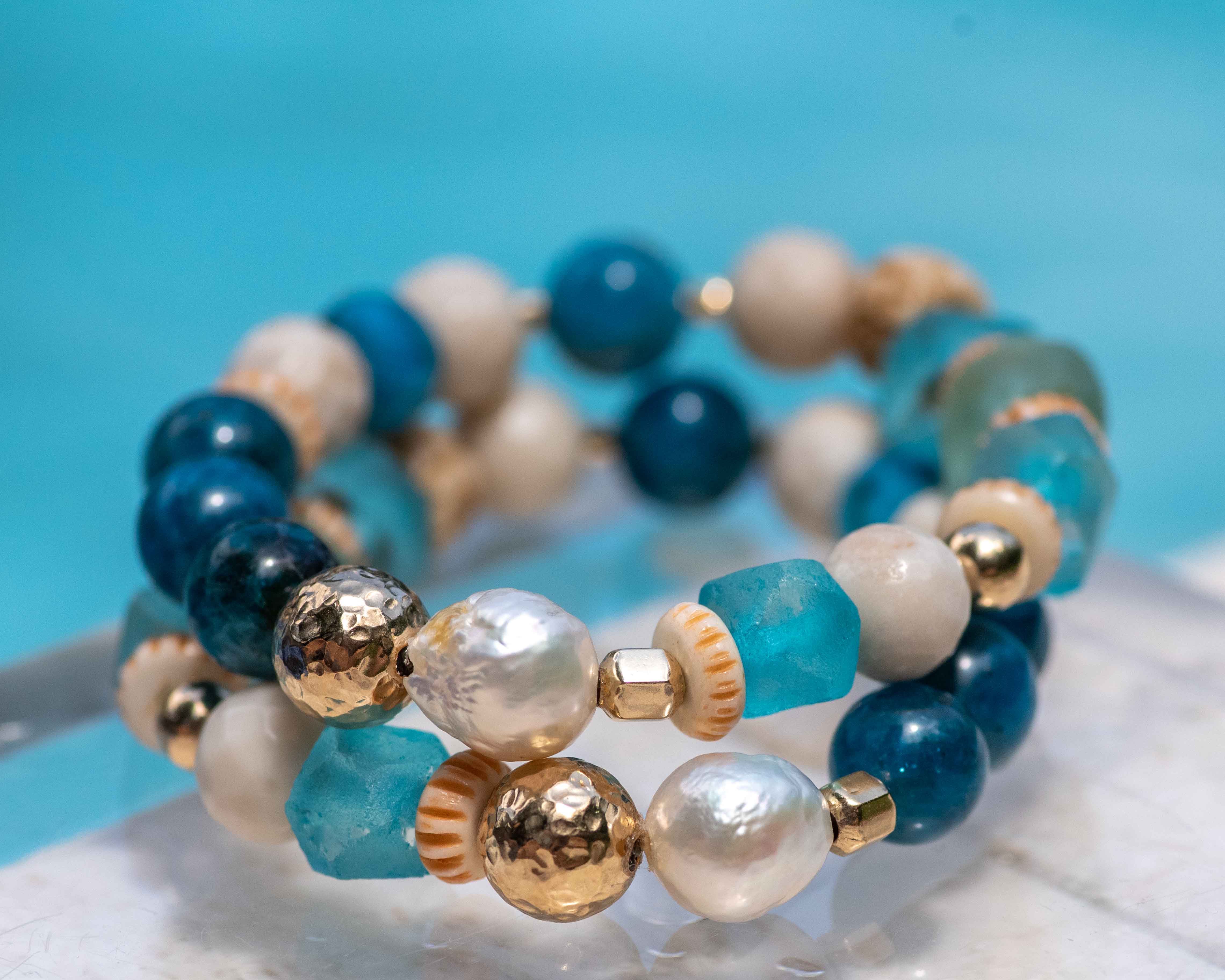 Gemstone Beaded Bracelet Stacks – Vida Jewelry Designs